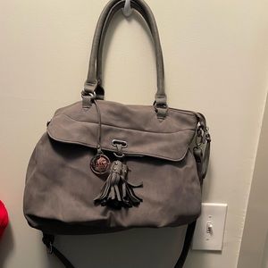 Gray purse